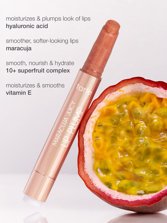 tarte Maracuja juicy lip shimmer glass plump