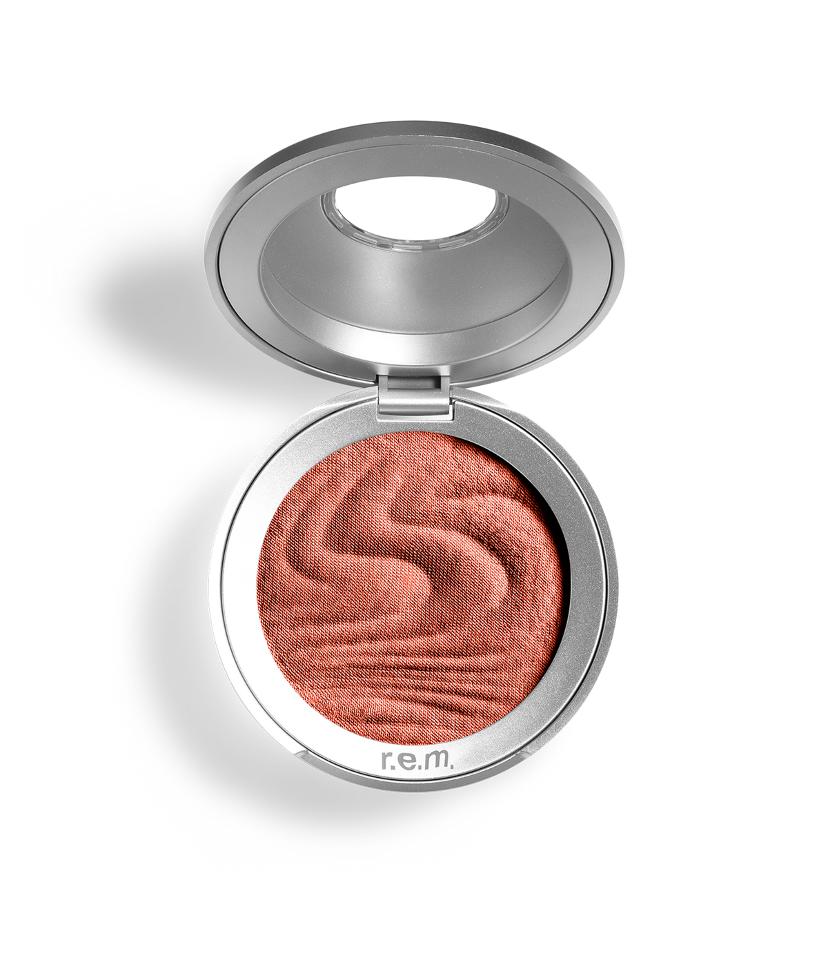 r.e.m. beauty Hypernova Satin Matte Blush peach planet