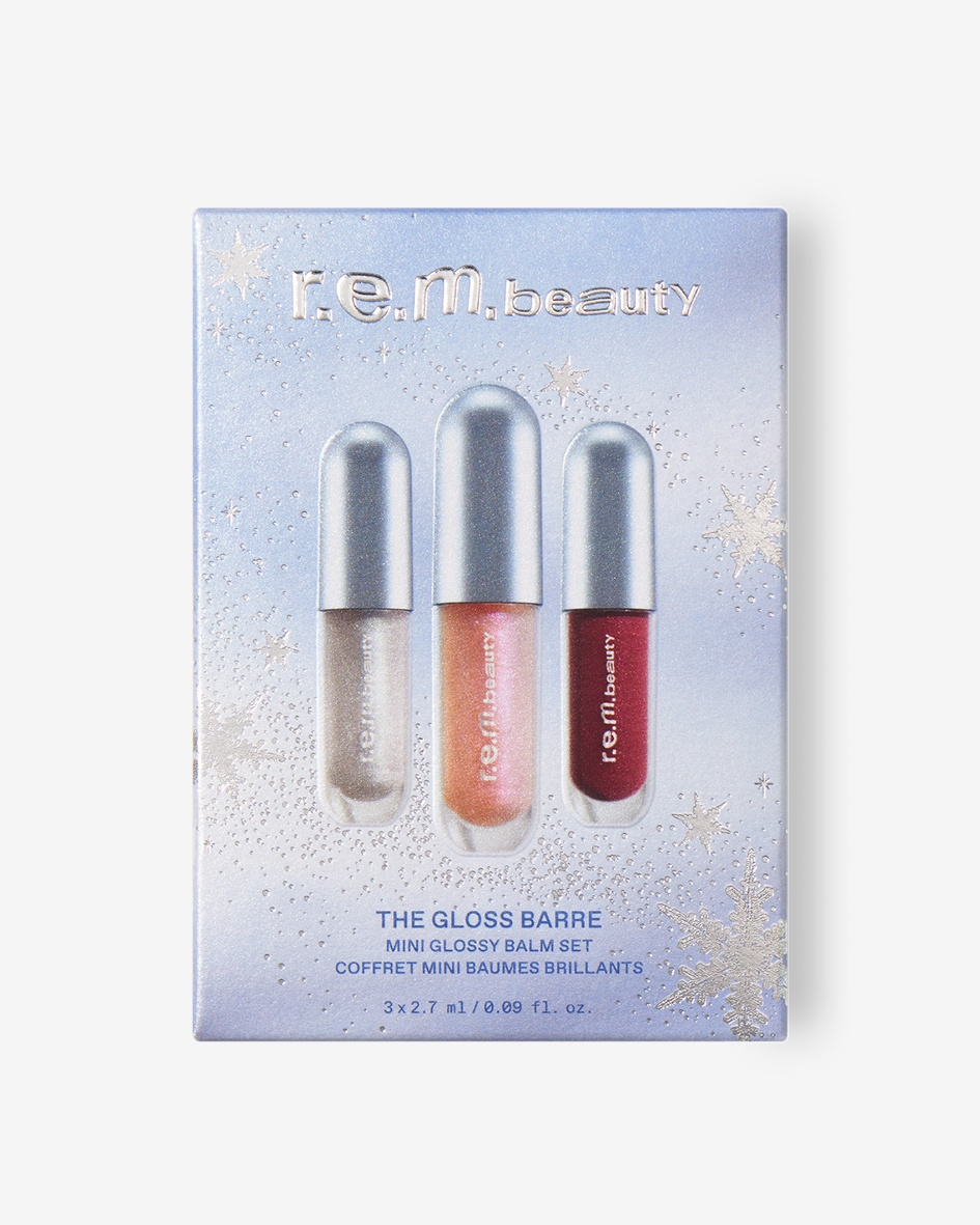 r.e.m. beauty The Gloss Barre Mini Glossy Balm Set