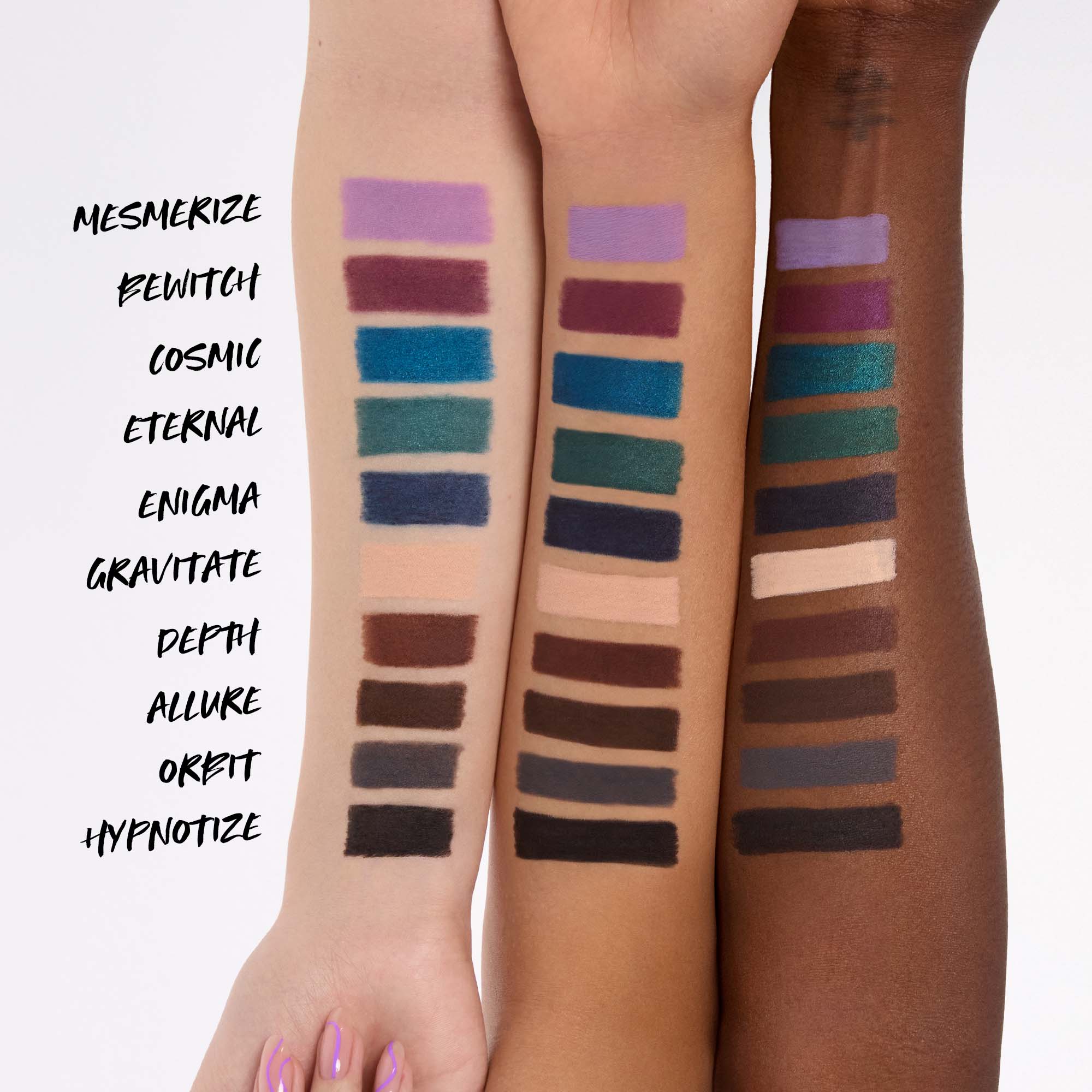 Swatches van Kosas Soulgazer Intensifying Gel Eyeliner