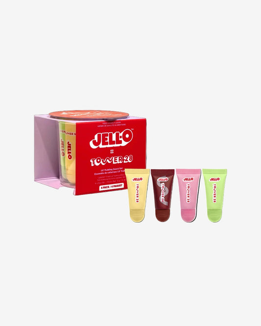 Tower 28 JELL-O x Tower 28 Lil' Pudding Mini LipSoftie Gift Set