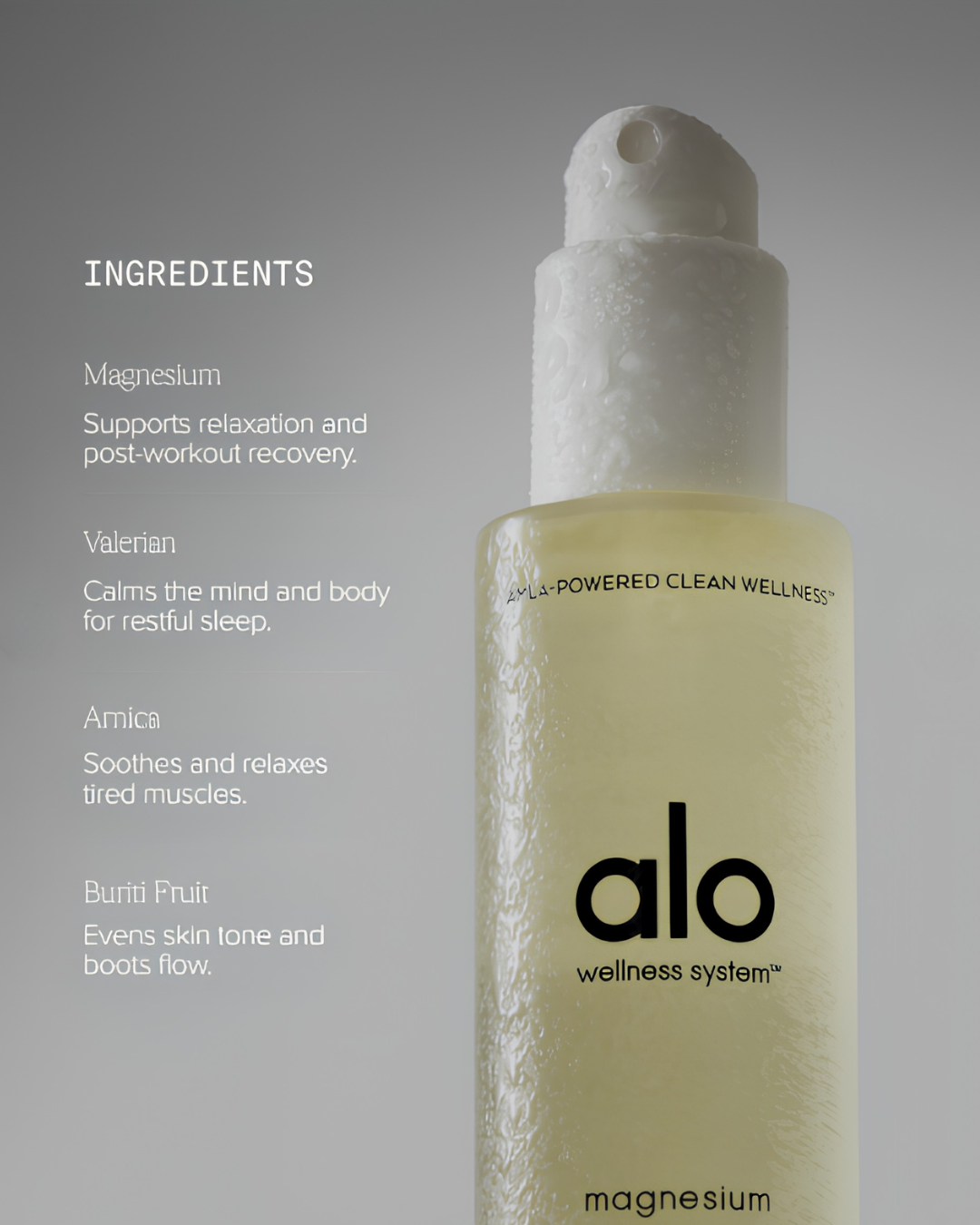 Alo magnesium reset mist