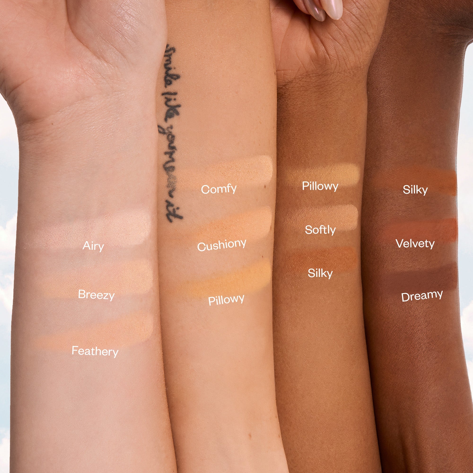 Swatches van Kosas Cloud Set Baked Setting & Smoothing Powder