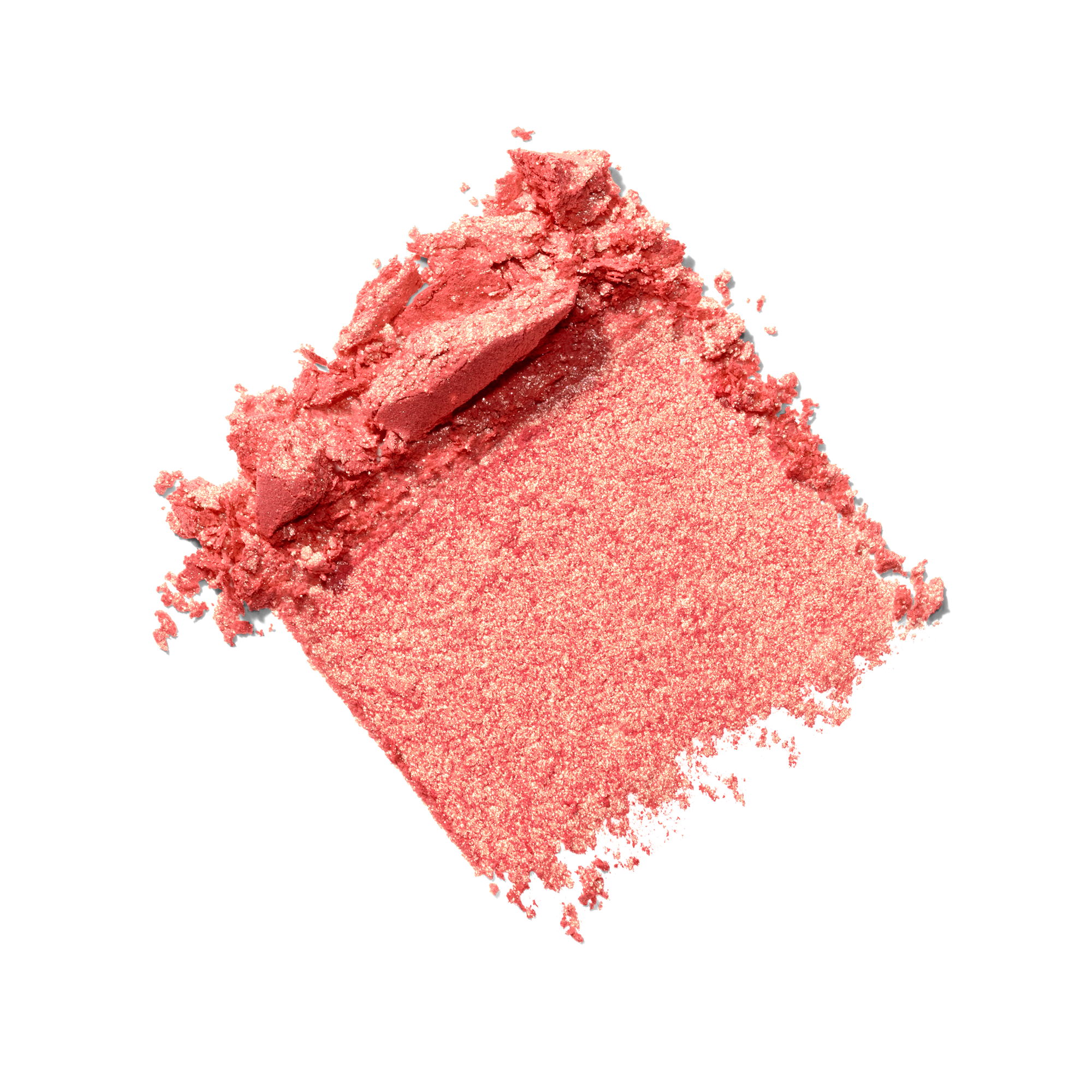 Swatch van Haus Labs Bio-Radiant Gel-Powder Highlighter in Fire Opal
