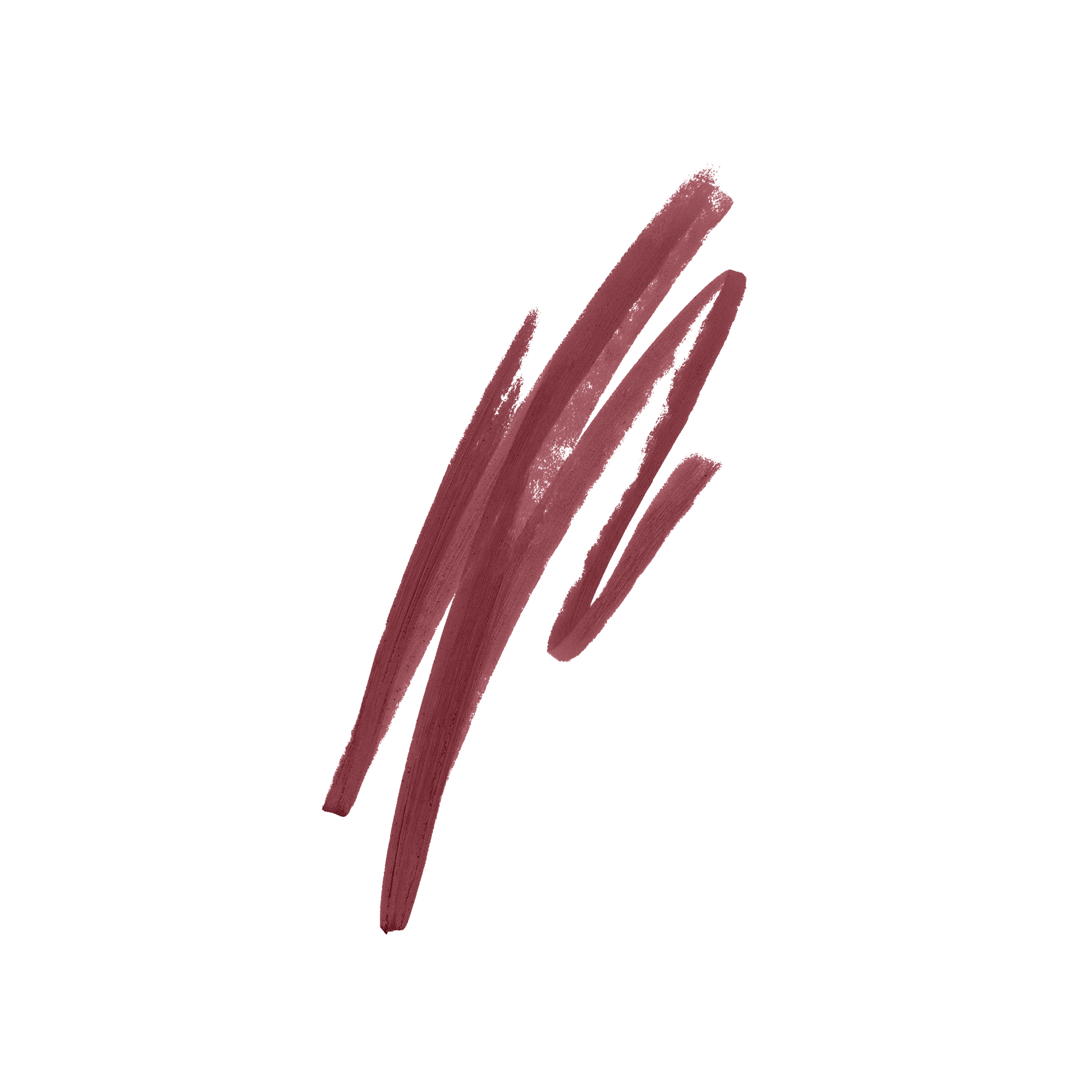 Swatch van Haus Labs Le Monster Lip Crayon in Garnet Matte