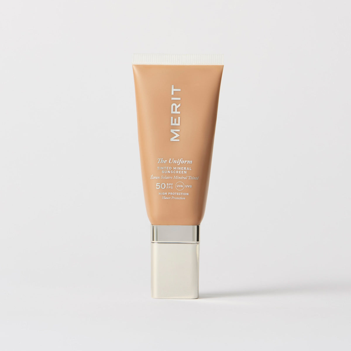 MERIT The Uniform Tinted Mineral Sunscreen SPF 50 Shade 18