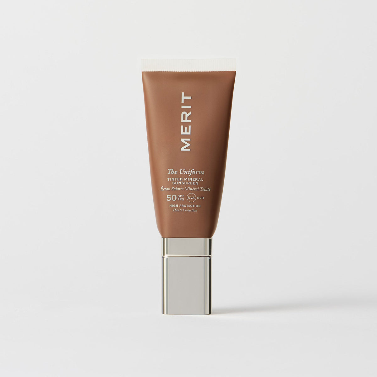 MERIT The Uniform Tinted Mineral Sunscreen SPF 50 Shade 6