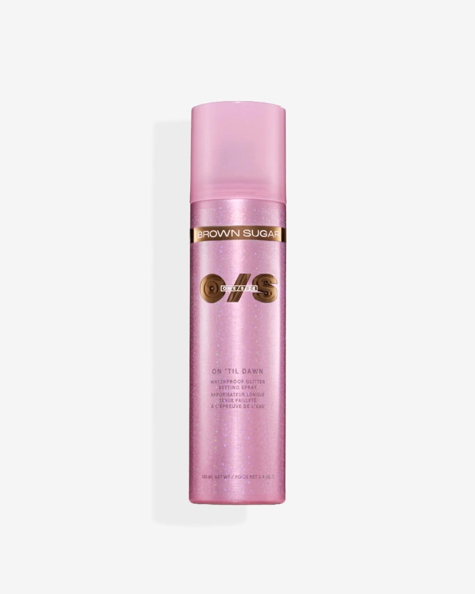 ONE/SIZE On 'Til Dawn Waterproof Glitter Setting Spray – Brown Sugar
