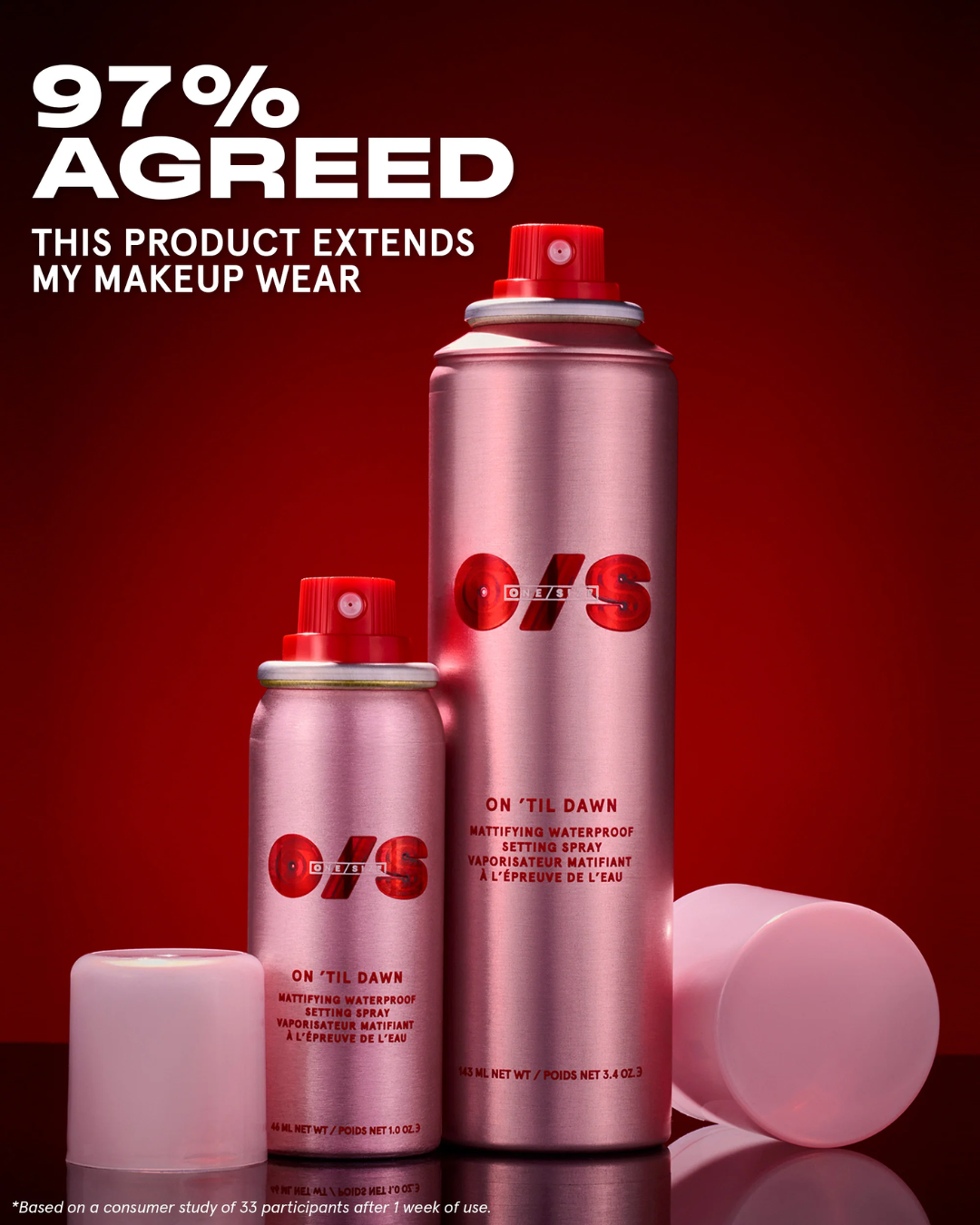 One/Size On ’Til Dawn Waterproof Setting Spray