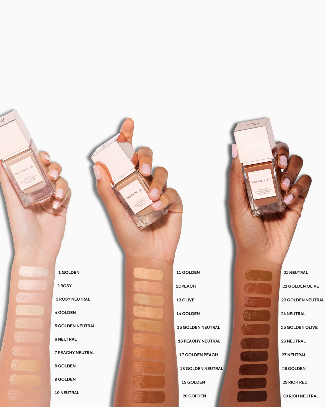 PATRICK TA Major Skin Hydra Luxe Skin Perfecting Foundation