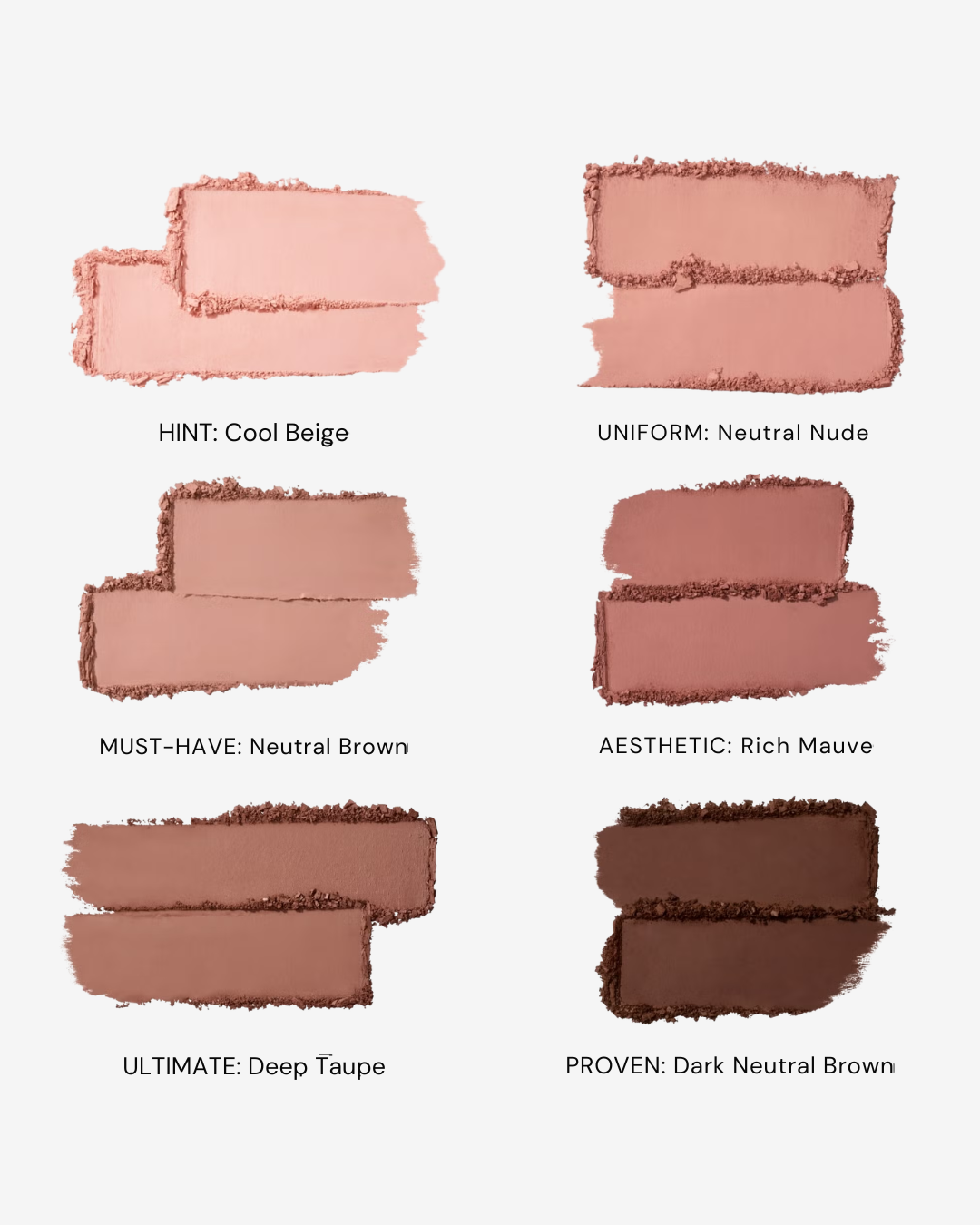 Patrick Ta Major Dimension Essential Artistry Edit Eyeshadow Palette - Cool Taupe