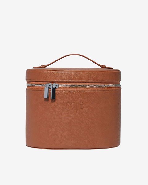 The Vanity Case Caramel Brown