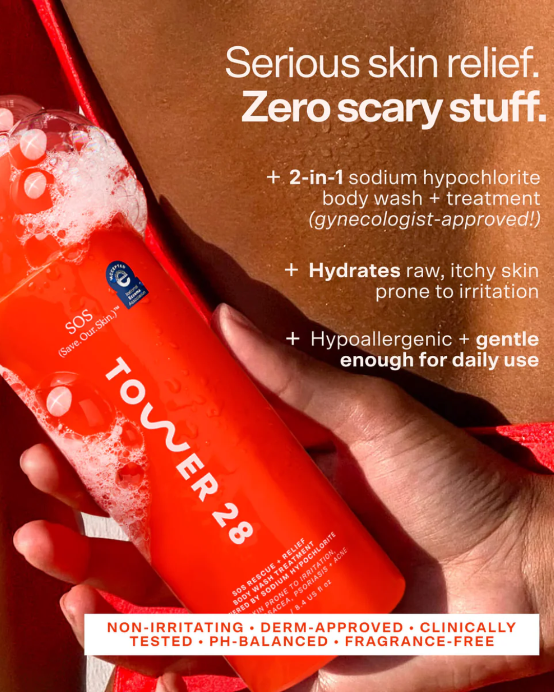 Tower 28 SOS Rescue + Relief Body Wash Treatment