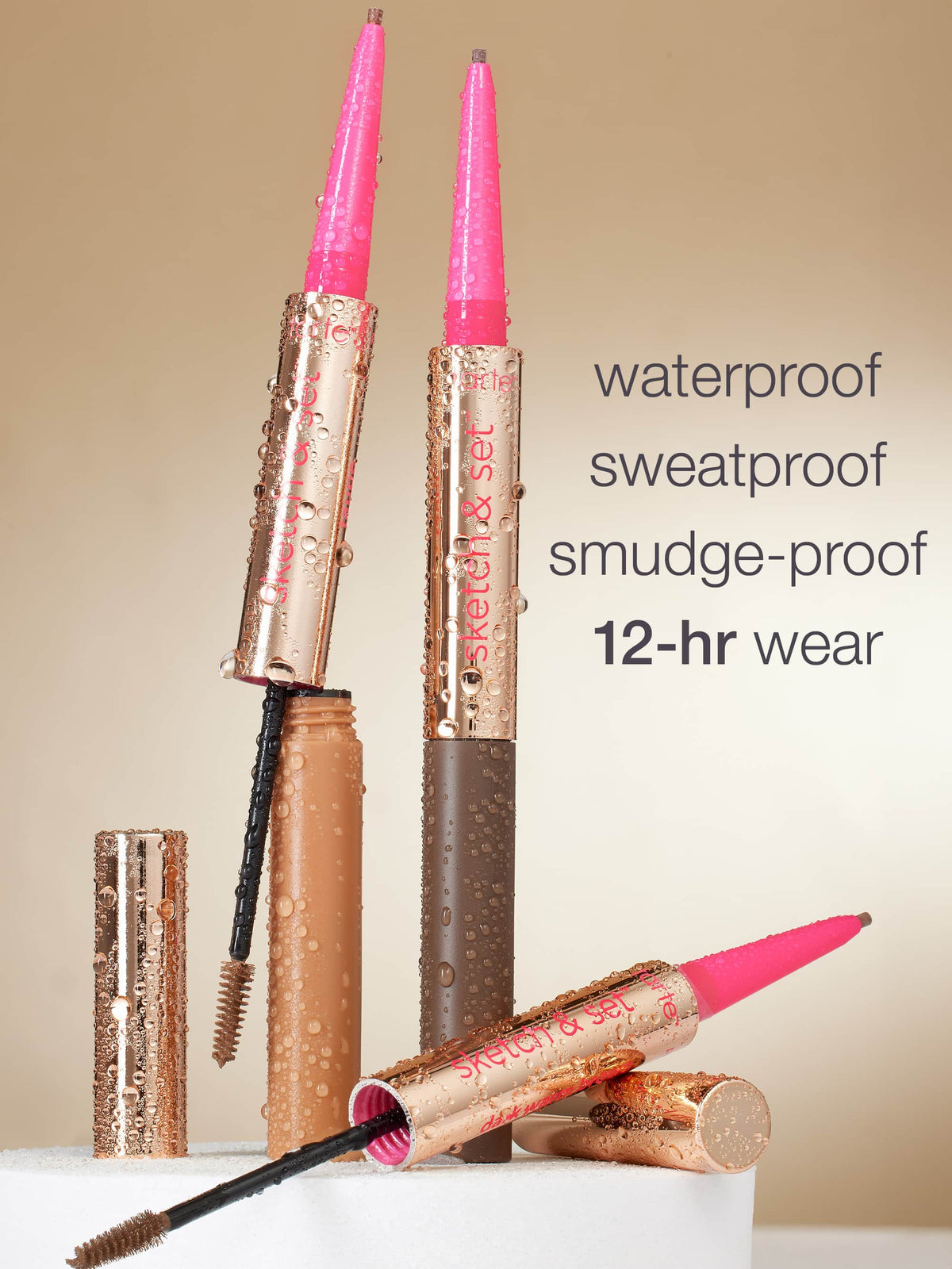 tarte Sketch and set brow pencil & tinted gel