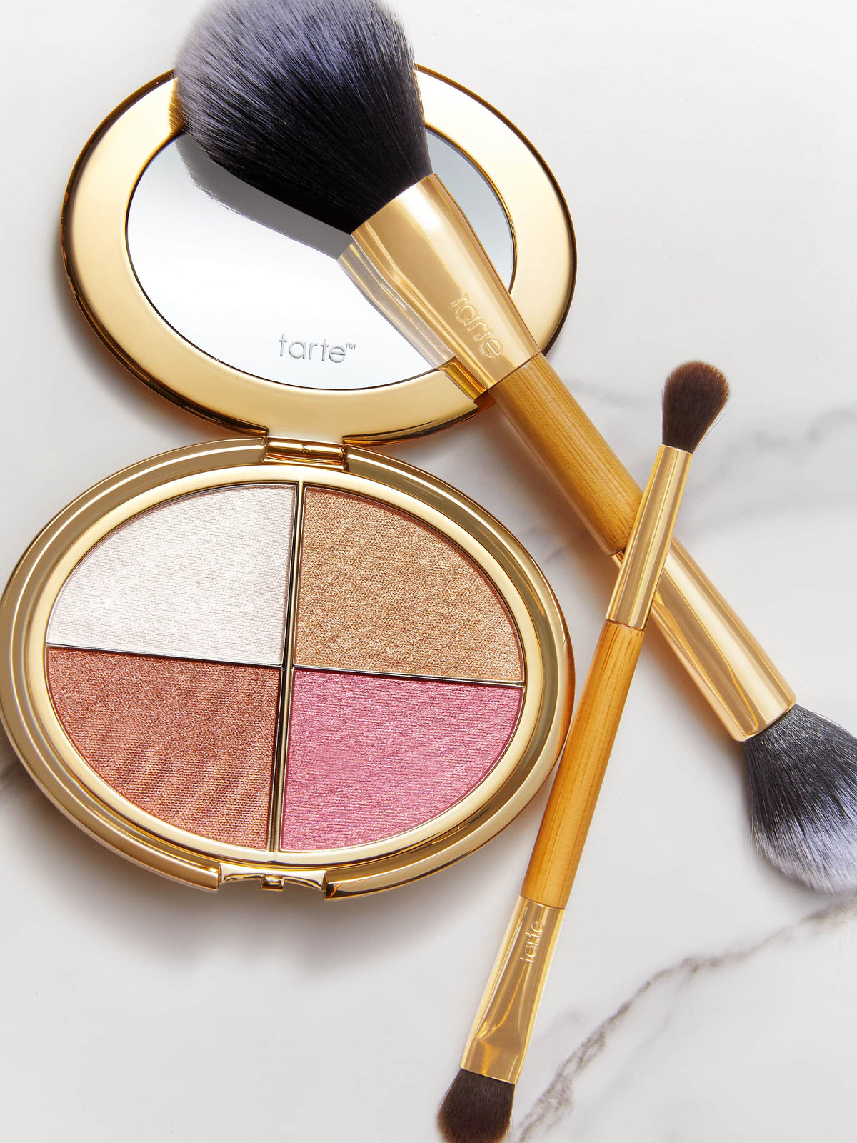 tarte Glow Wardrobe Highlighting Eye & Cheek Palette