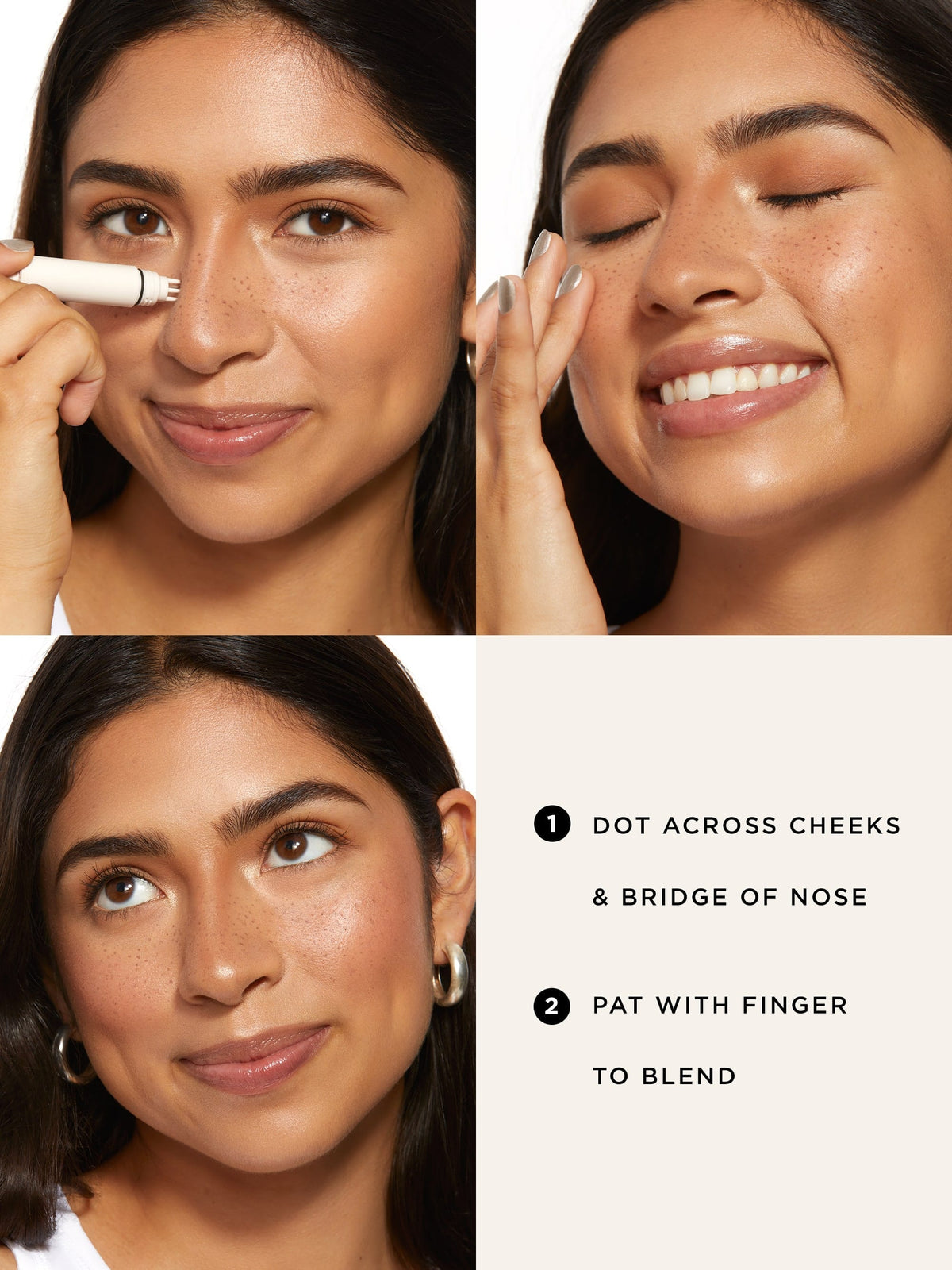 tarte go with the faux Freckle Stamp