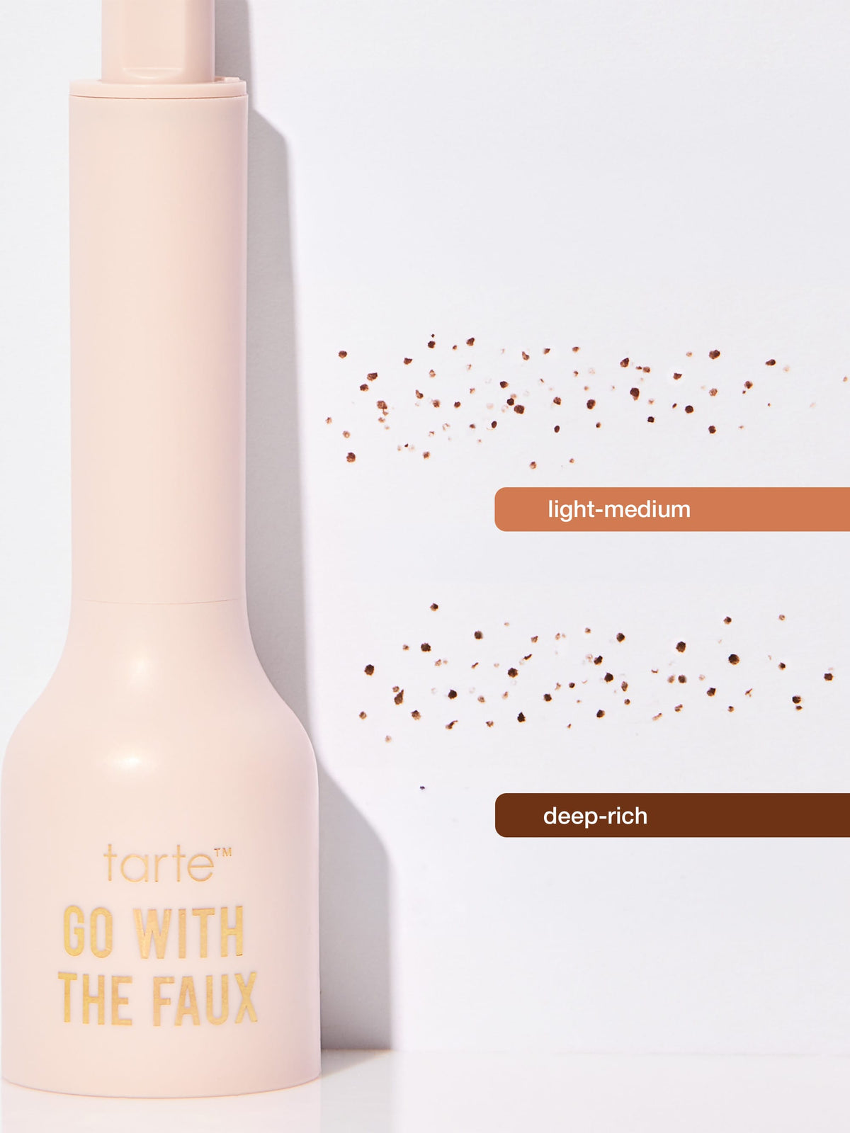 tarte go with the faux Freckle Stamp