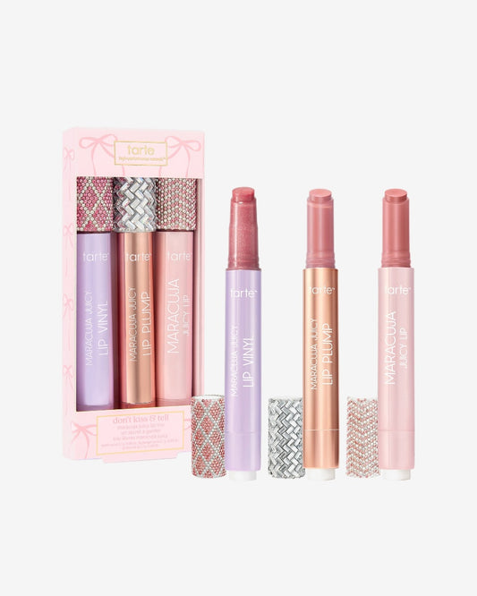 tarte Don't Kiss & Tell Maracuja Juicy Lip Trio