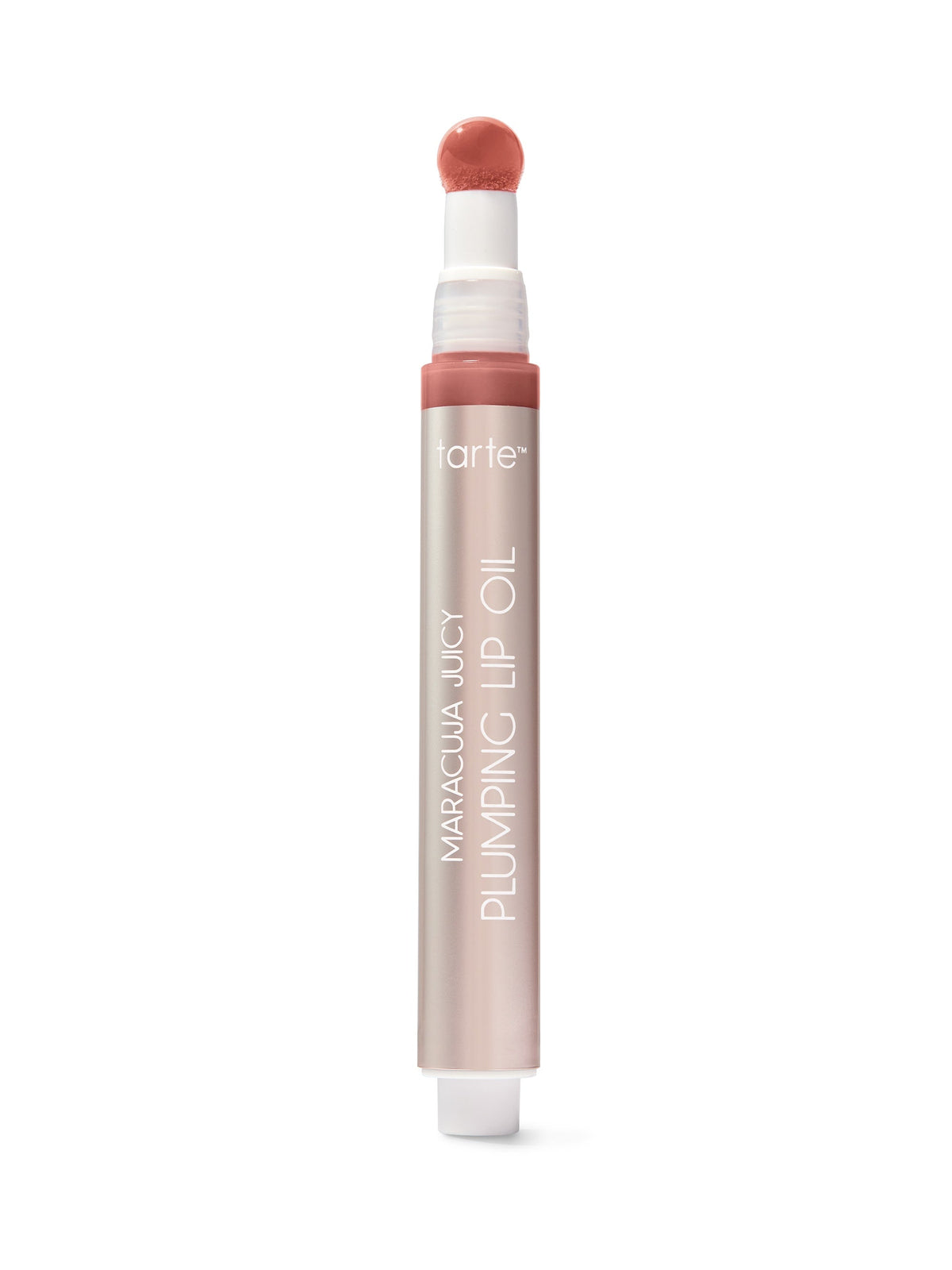 tarte Maracuja juicy plumping lip oil buffed rose